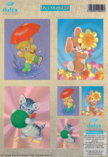 DISCONTINUED Dufex Gallery DIE CUT Cute Twin Pack